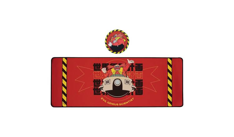 Sonic The Hedgehog - Dr. Eggman Deskpad & Coaster Set Pre-Order