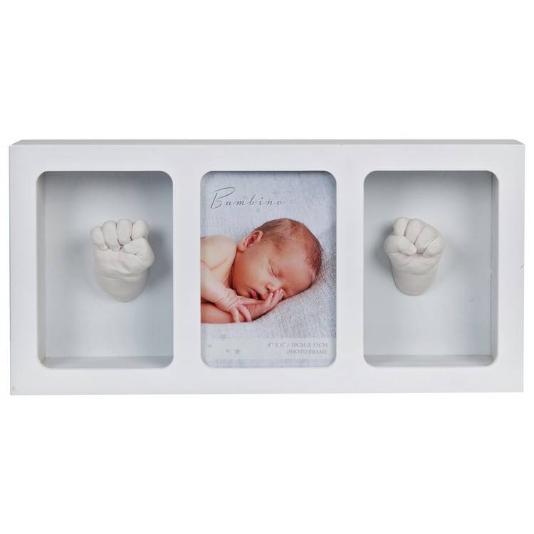 Bambino Baby 3 Window Frame & Hand Mould 0