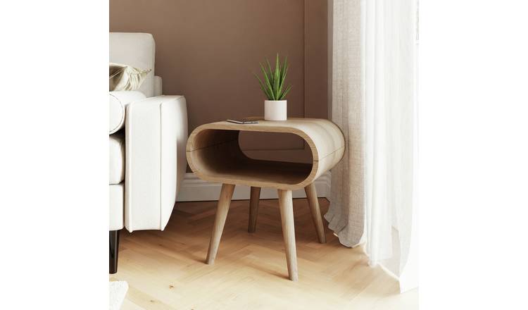 GFW Vionna Rectanglular Side Table – Natural