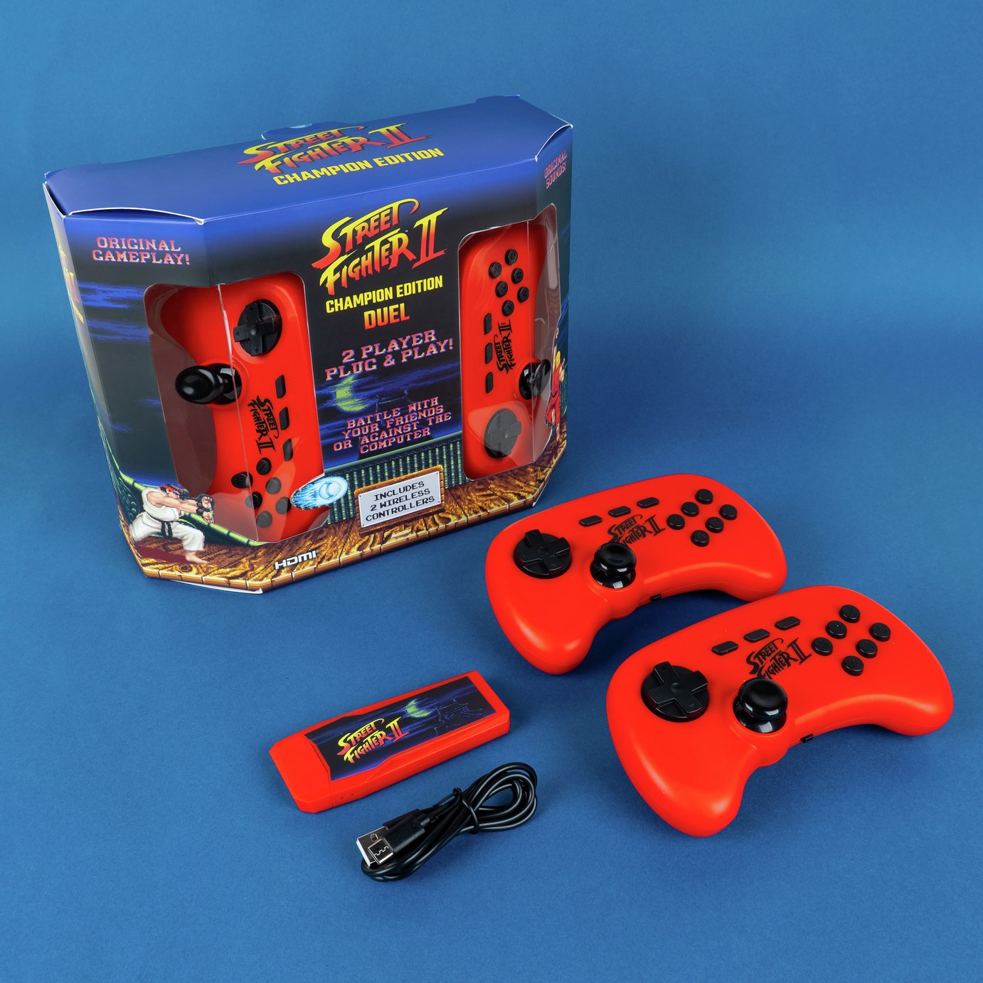 Buy Fizz Creations Street Fighter II Duel Plug & Play Retro Gaming