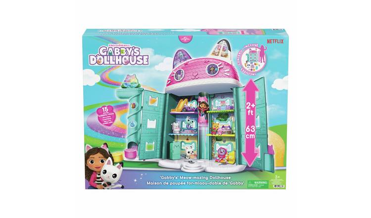 Gabby's Dollhouse Deluxe Meow-Mazing Dollhouse Playset
