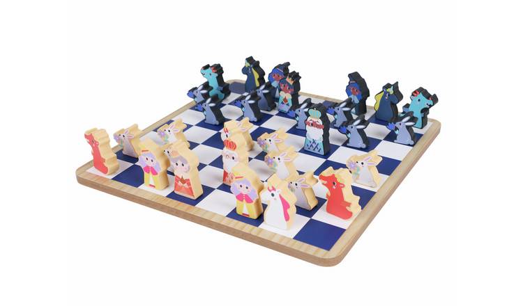 Chad Valley Wooden Chess Set