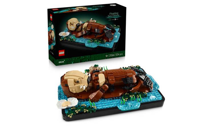 LEGO Ideas Floating Sea Otters Set for Adults 21366 PREORDER