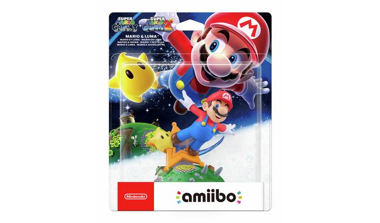 Nintendo Mario and Luma amiibo Figure