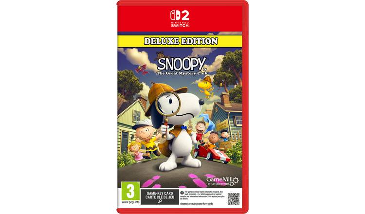 Snoopy & The Great Mystery Club Deluxe Edition Switch 2 Game