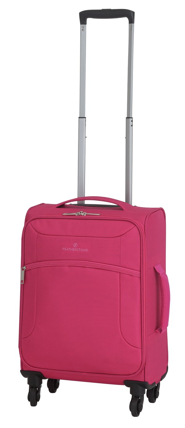 pink suitcase argos