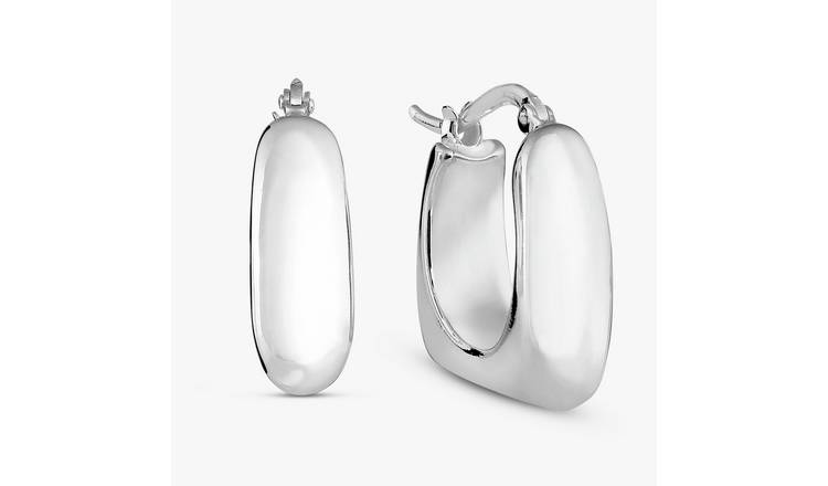 Revere Sterling Silver Square Hoop Earrings