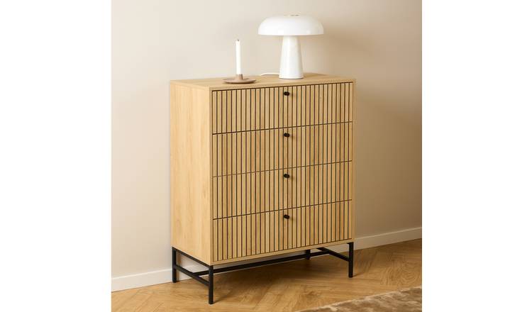 Furniture To Go Albany 4 Drawer Chest - Natural