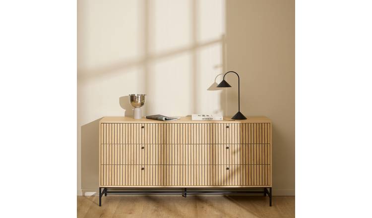 Furniture To Go Albany 6 Drawer Chest - Natural