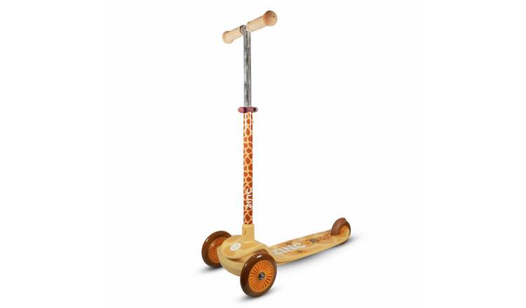 Zinc Three Wheeled Cub Scooter - Giraffe