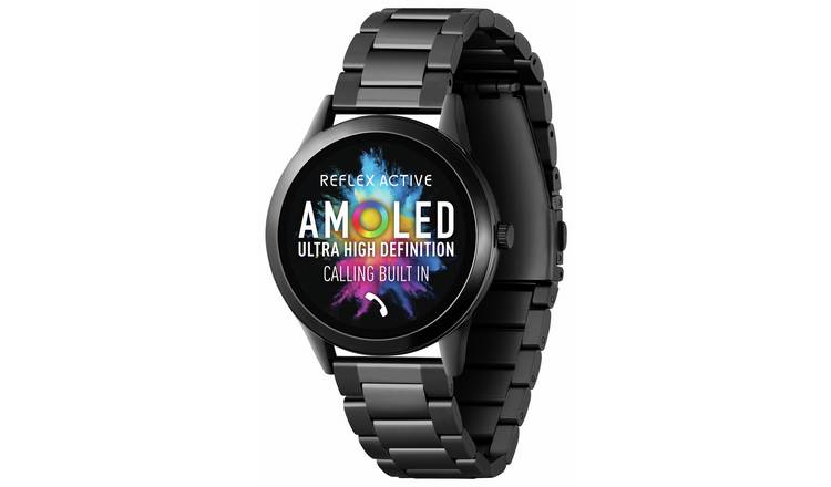 Reflex Active Series 31 Black Bracelet Calling Smart Watch