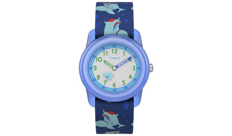 Timex Kids Time Machines Analog Blue Strap Watches