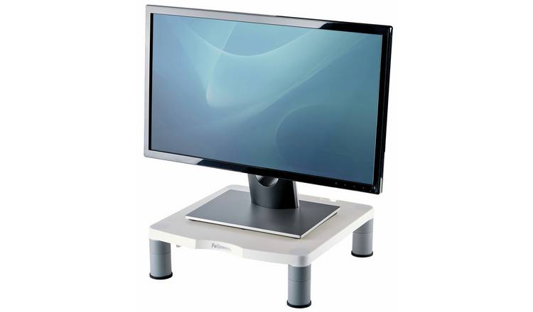 Fellowes Standard Monitor Stand for Up to 21 Inch Monitors - White
