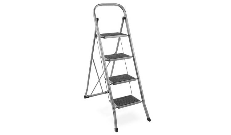 VonHaus 4 Tread Foldable Step Ladder