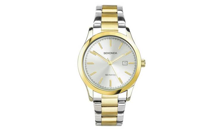 Sekonda Taylor Two Tone Stainless Steel Bracelet Watch