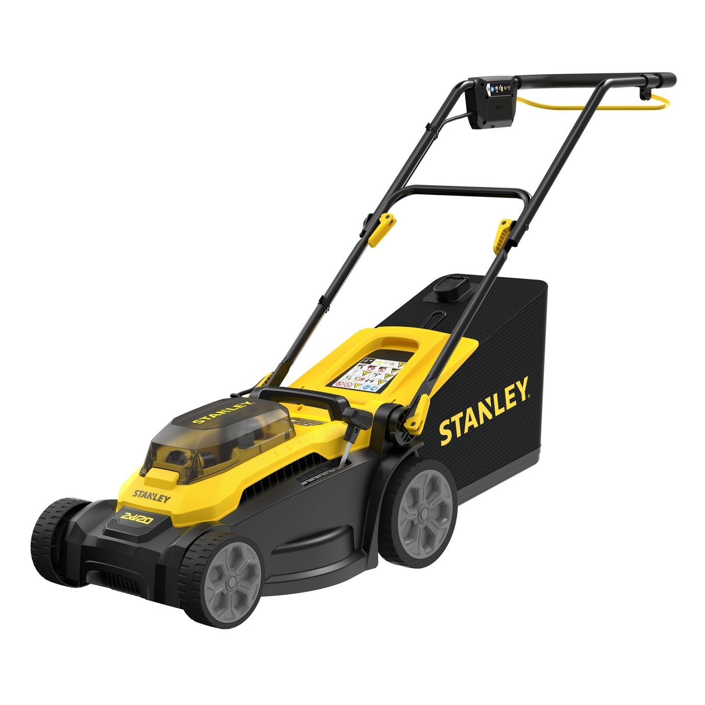 Stanley FATMAX V20 SCMWP3701M2-GB Cordless Lawnmower - 18V