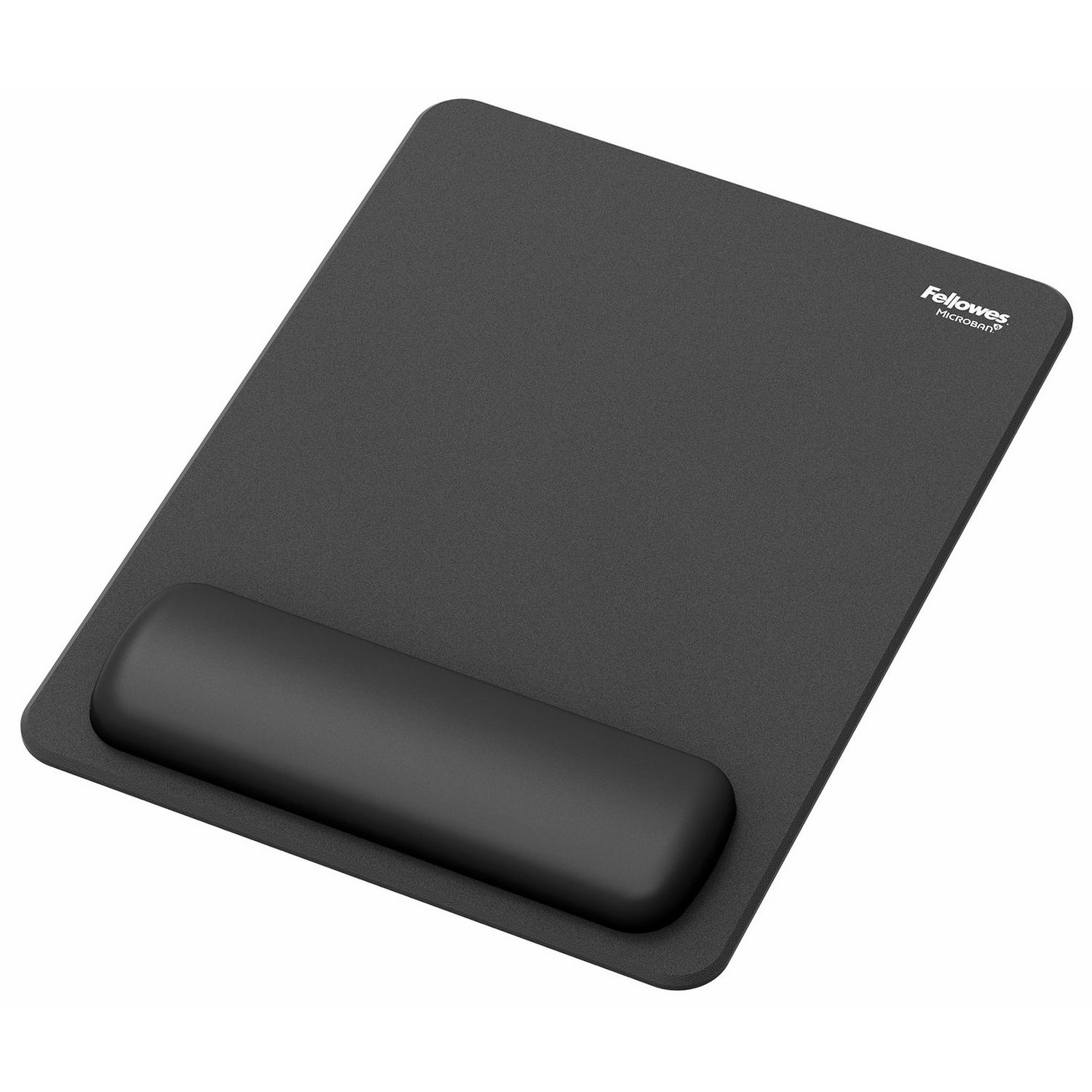 Fellowes Breyta XL Mousepad Wrist Rest - Black - 28cm x 21cm