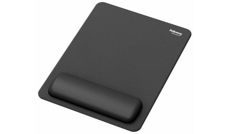 Fellowes Breyta XL Mousepad Wrist Rest - Black