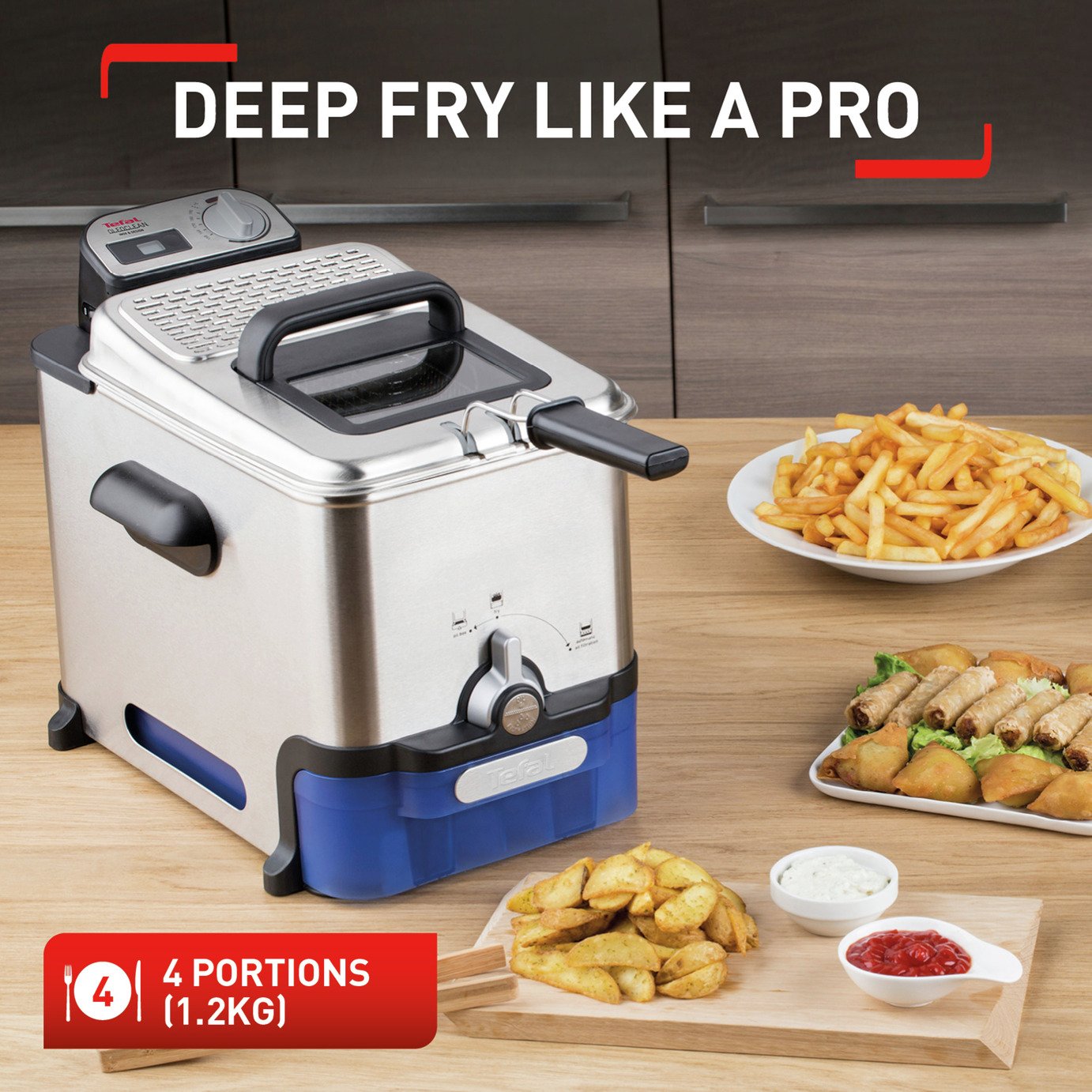 Tefal FR804040 OleoClean Pro Deep Fryer Reviews Updated July 2024