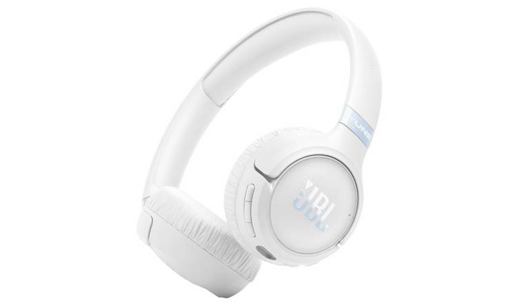JBL Tune 680NC Wireless On-Ear Bluetooth Headphones - White