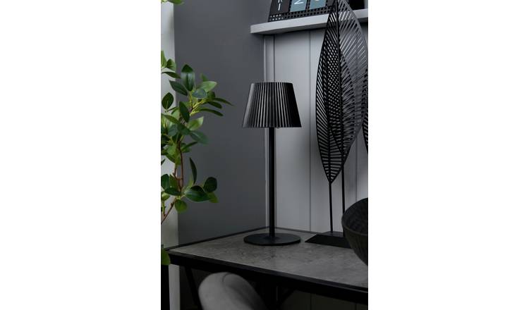 BHS Rechargeable LED Table Lamp - Black