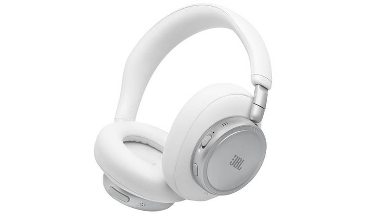JBL Live 780NC Over-Ear Wireless & Wired Noise Cancelling Headphones - White