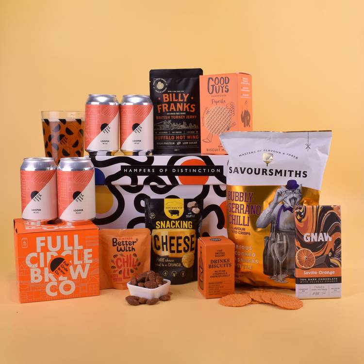 Spicers Of Hythe Looper Beer and Pub Snacks Gift Box