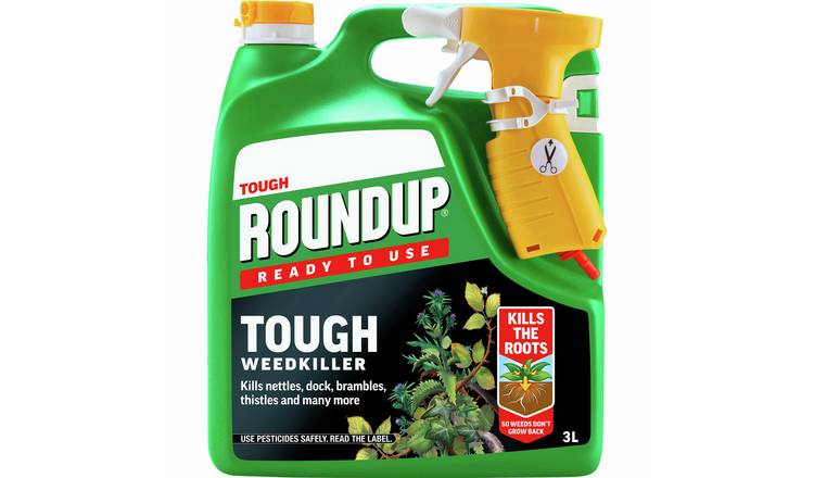 Roundup Tough Ready to Use Weedkiller - 3L