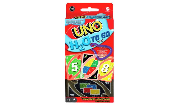 UNO H2O To Go Card Game