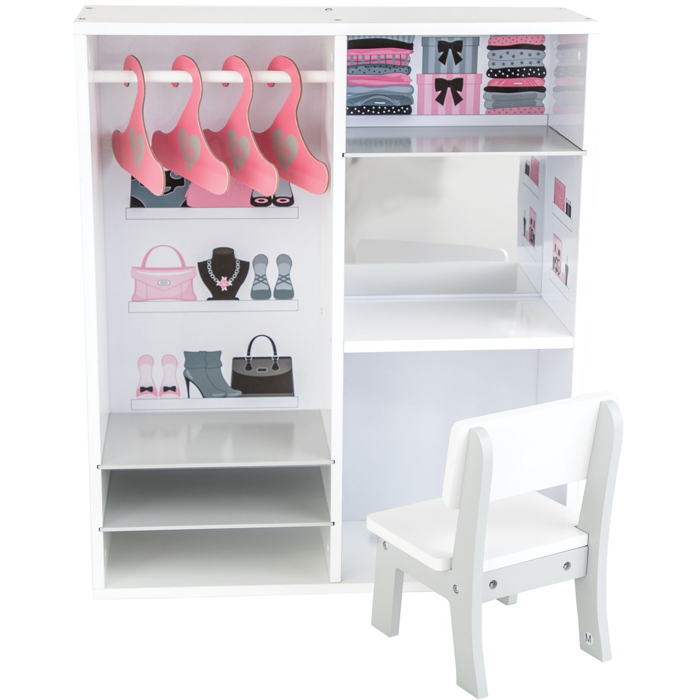 argos doll wardrobe