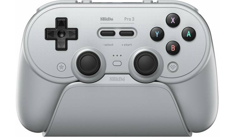 8BitDo Pro 3 Switch 2 & PC Wireless Controller - Grey