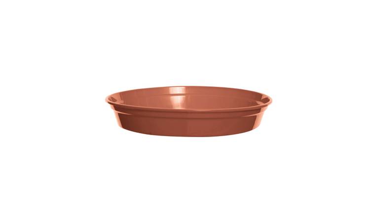 Whitefurze Saucer 7/8 inch Planter Pot - Terracotta