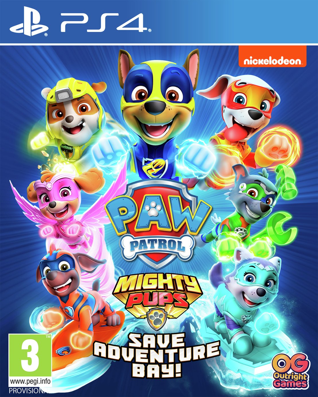 Paw Patrol Mighty Pups Save Adventure Bay PS4 Game Pre-Order Review