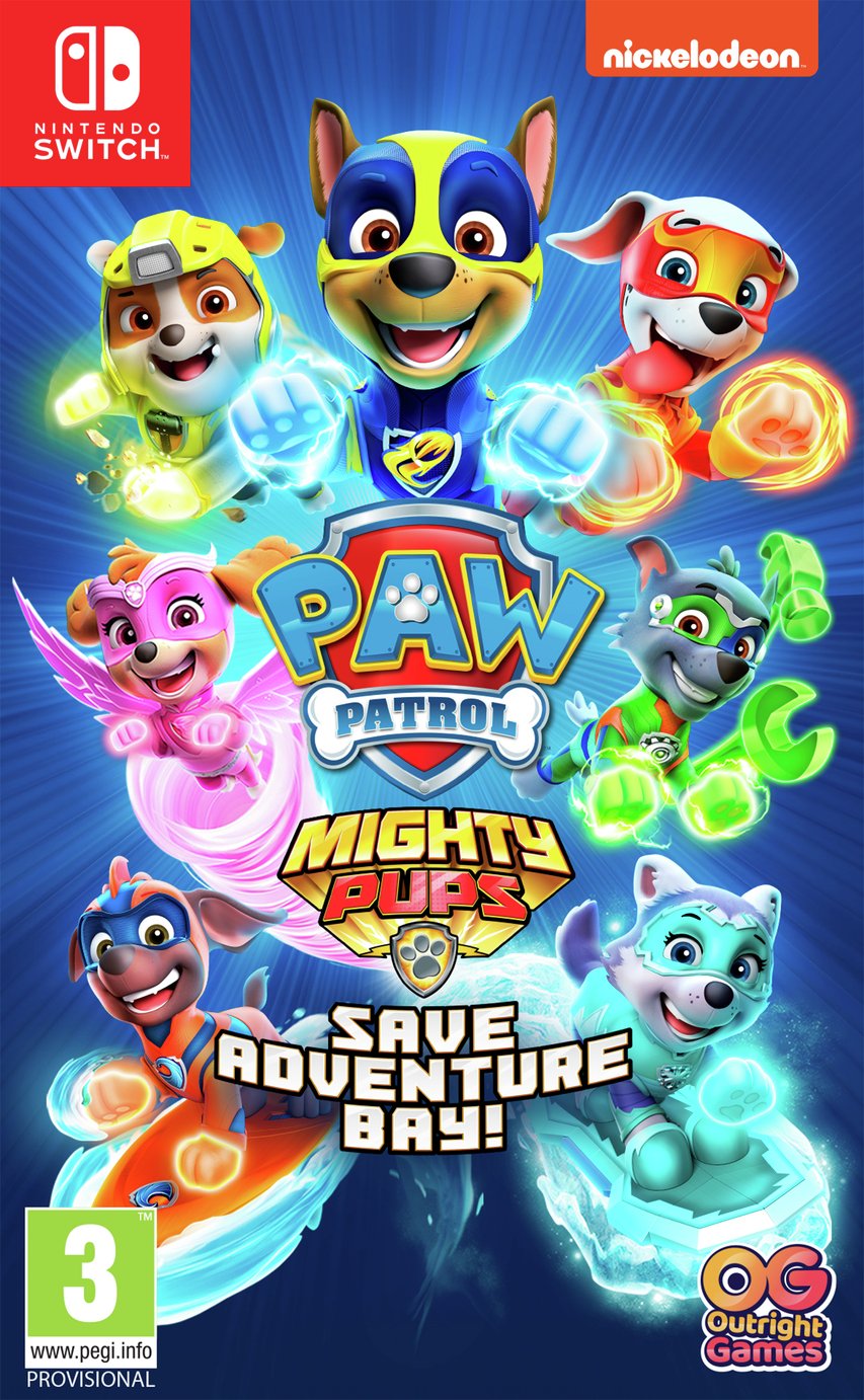 Paw Patrol Mighty Pups Save Adventure Bay Switch Pre-Order Review