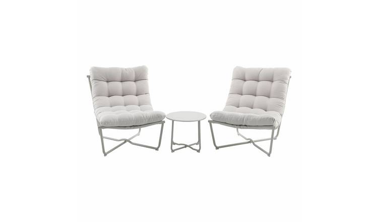 Pacific Clermont Set of 2 Outdoor Lounging Set - Putty