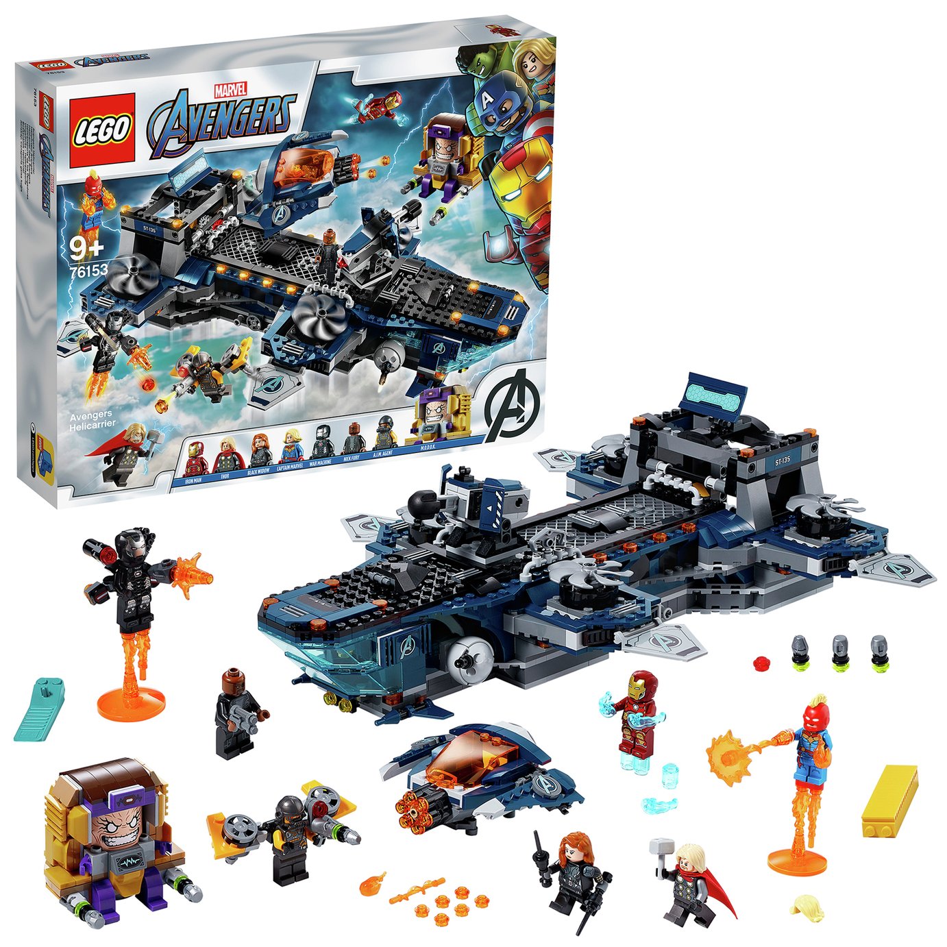 LEGO Marvel Avengers Helicarrier Toy- 76153 Review