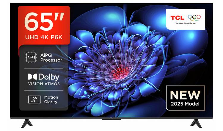 TCL 65 Inch 65P6K Smart 4k HDR Direct LED Google TV