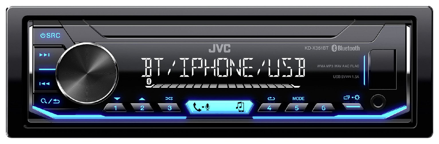JVC KD-X351BT Car Stereo