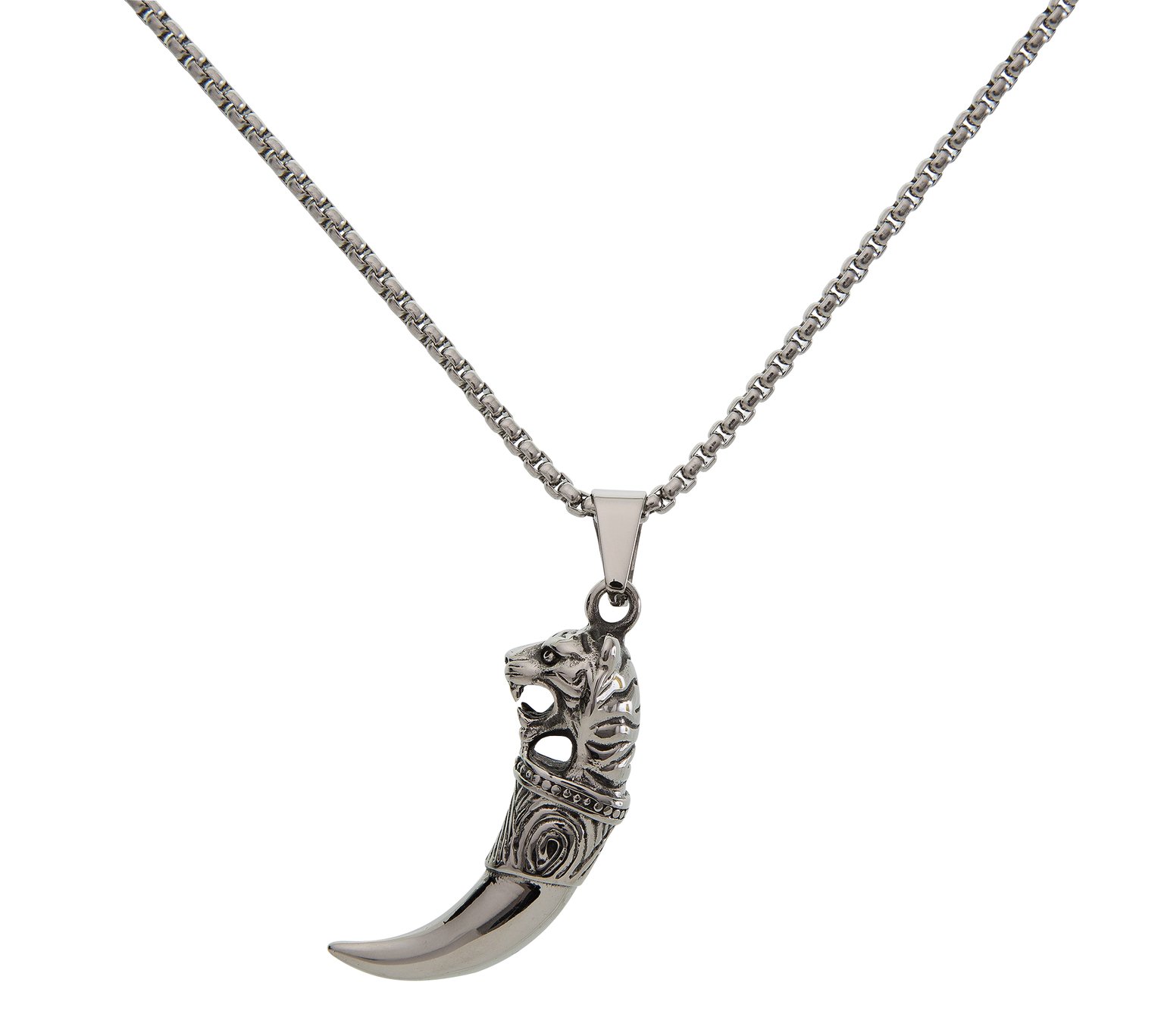 Revere Men's Stainless Steel Tiger Claw Pendant Review