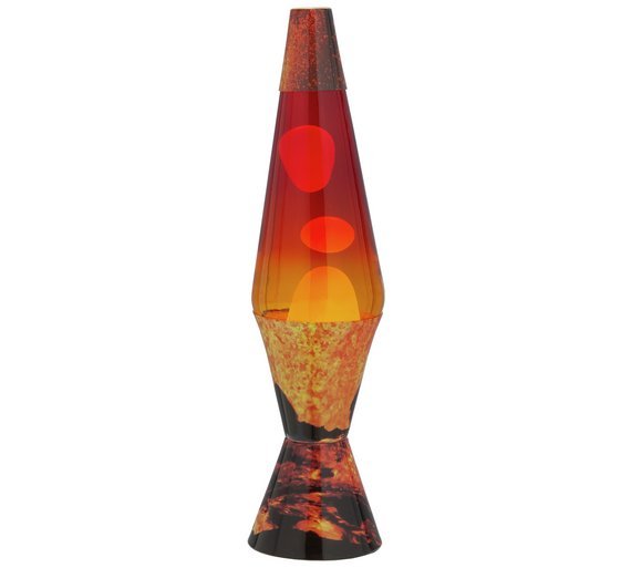 Lava 17in Volcano Lava Lamp