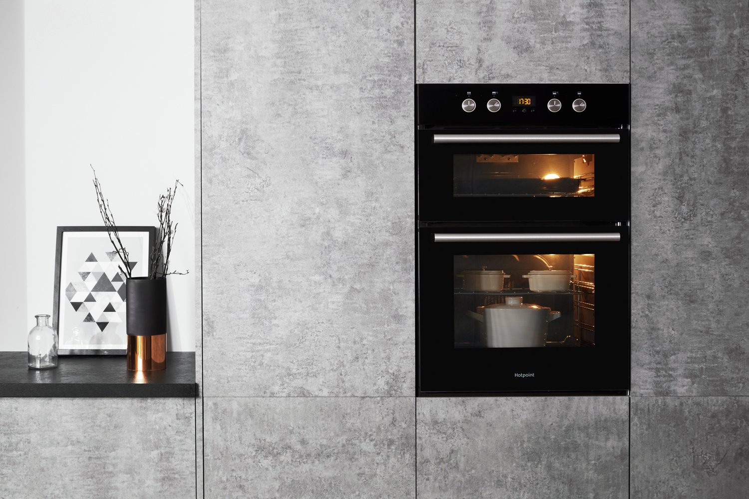 Hotpoint DD2844CBL Builtin Electric Double Oven Reviews