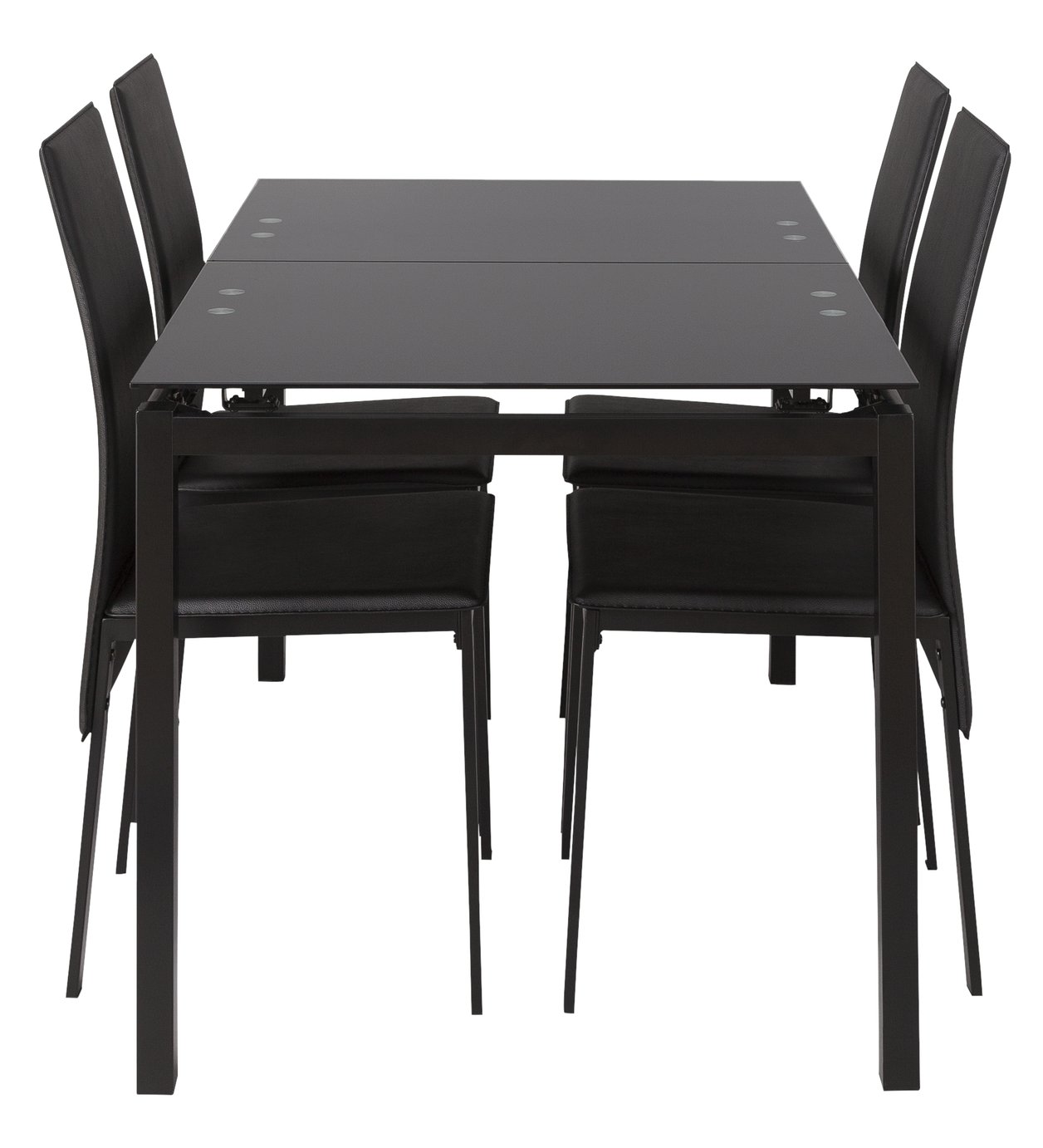 Argos Home Lido Extendable Glass Table & 4 Chairs Reviews