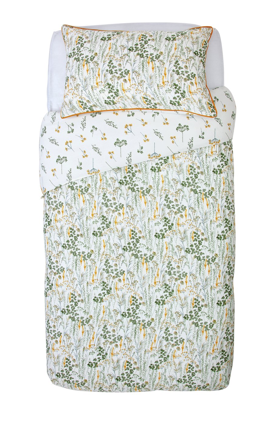 Argos Home Wildflowers Sateen Bedding Set - Single