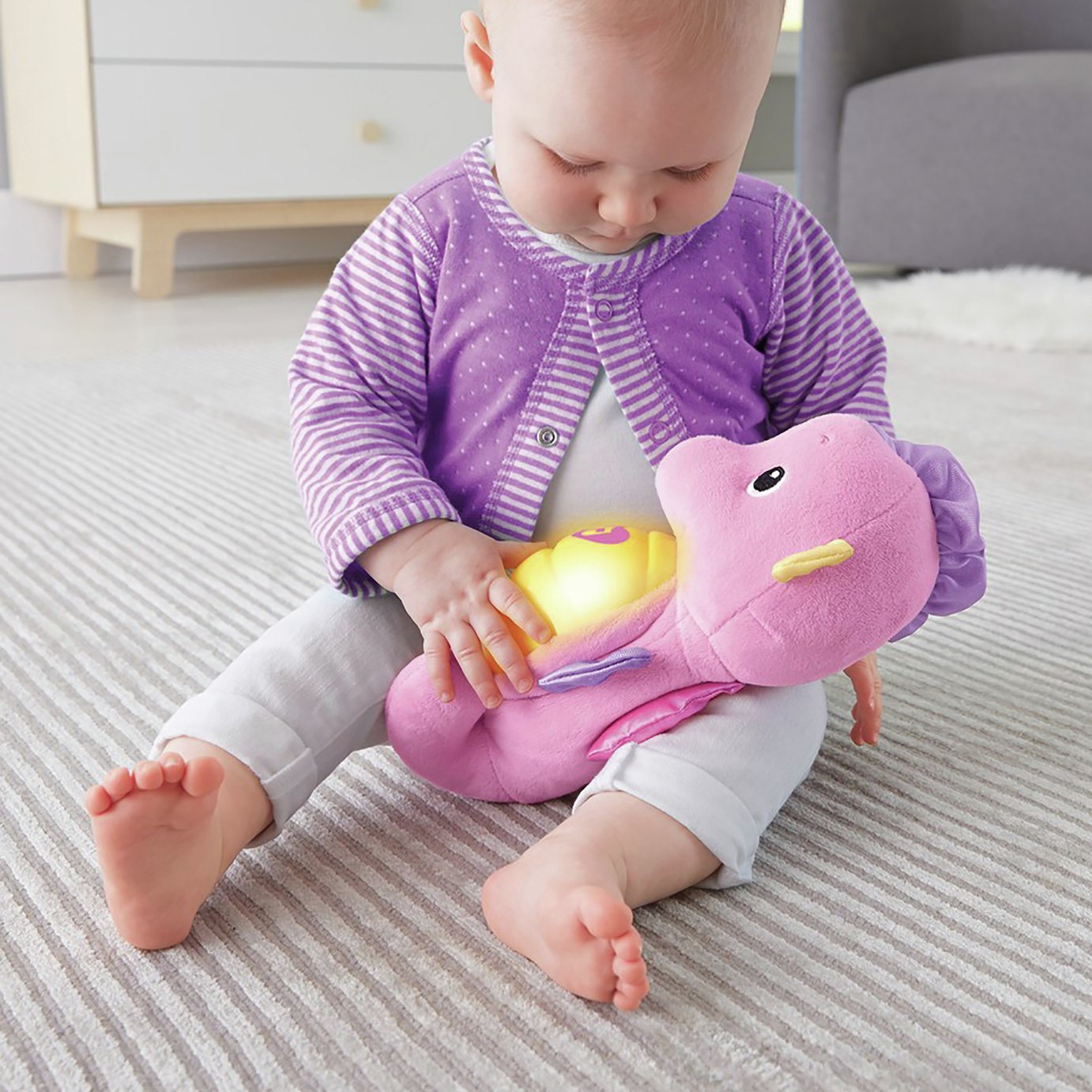 Fisher-Price Soothe & Glow Seahorse -Pink Review