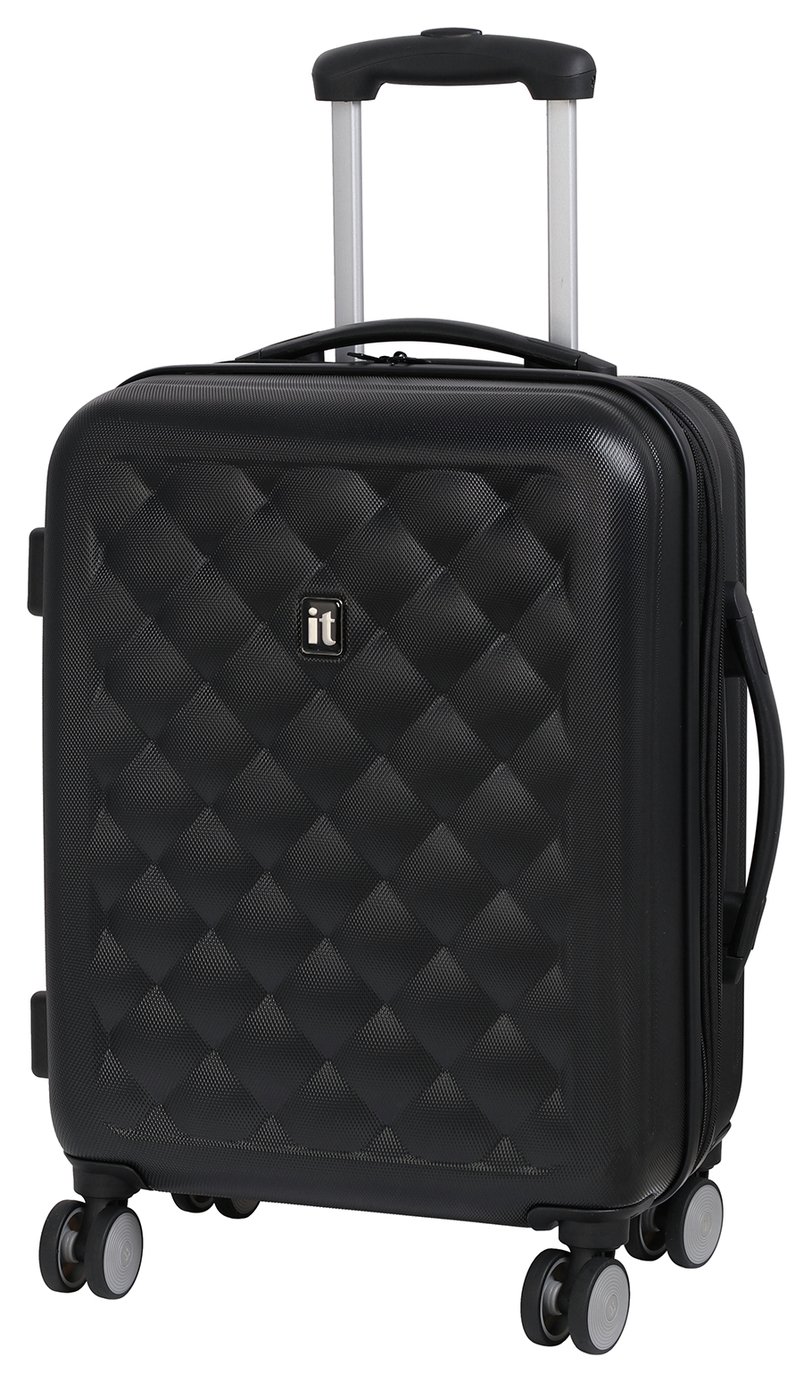 IT Luggage Small 8 Wheel Suitcase - Moonless Night