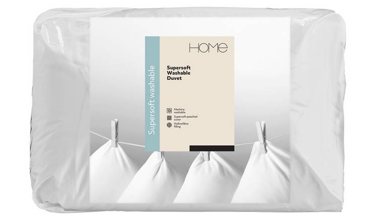Buy Argos Home Supersoft Washable 13 5 Tog Duvet Double