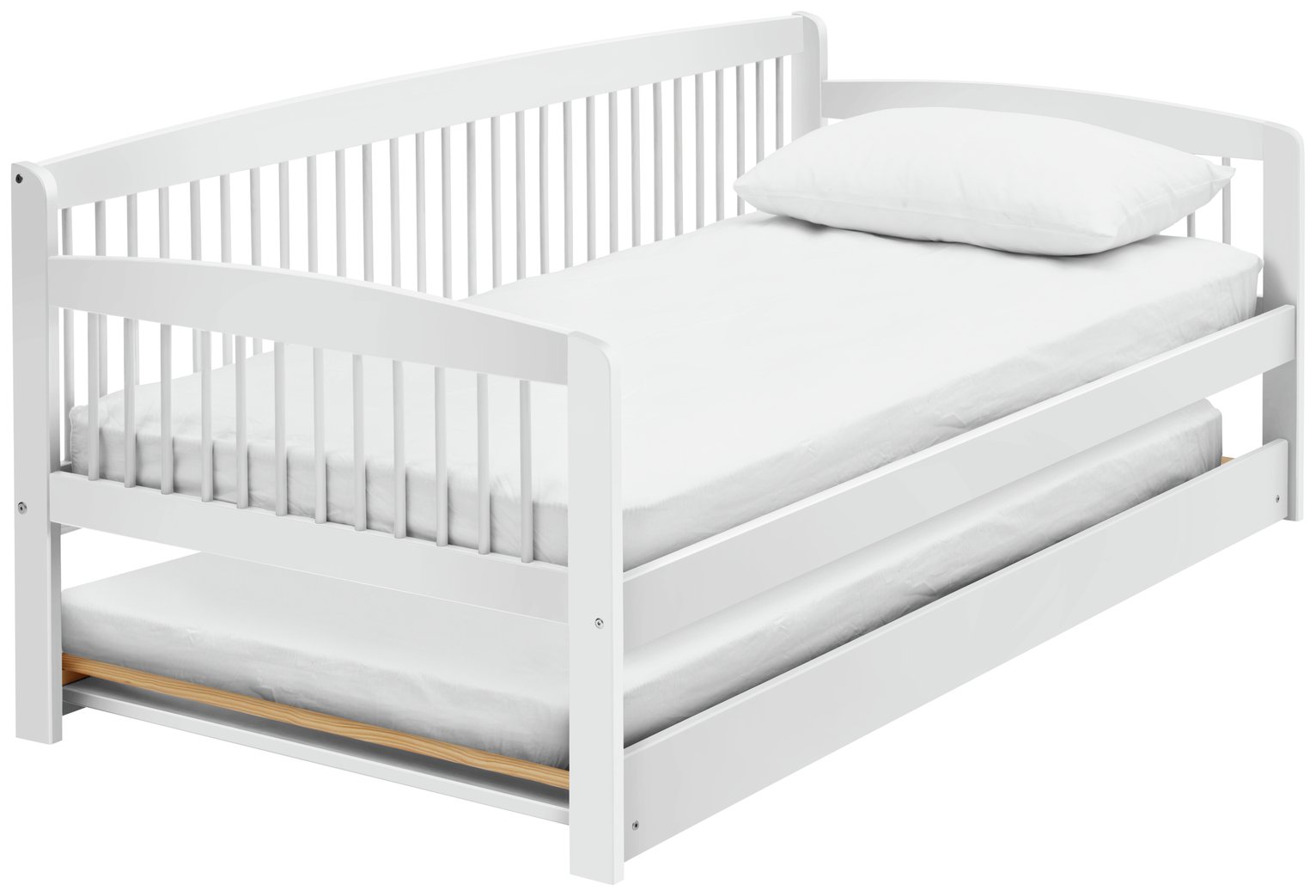 Argos Home Andover Wooden Day Bed and Trundle - White