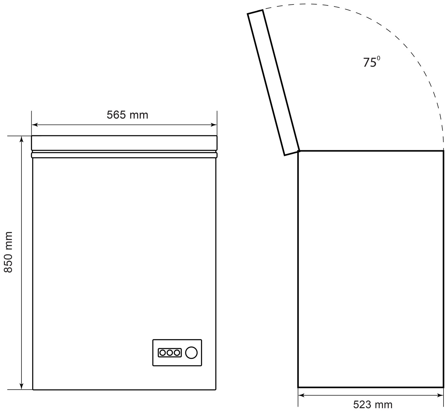 Bush MCF99BL Chest Freezer Reviews