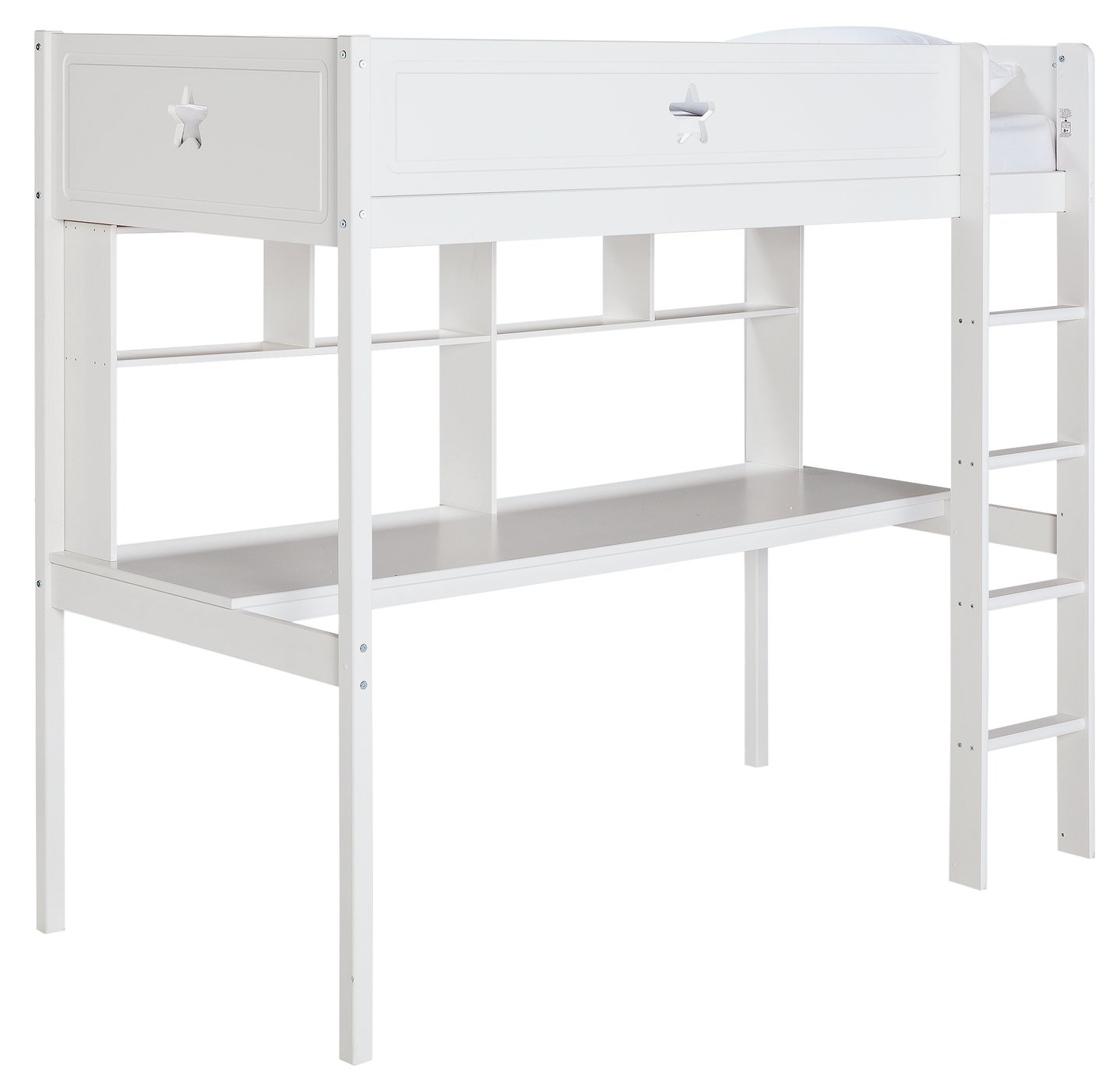 Argos Home Stars High Sleeper Bed, Desk, Shelf & Mattress Reviews