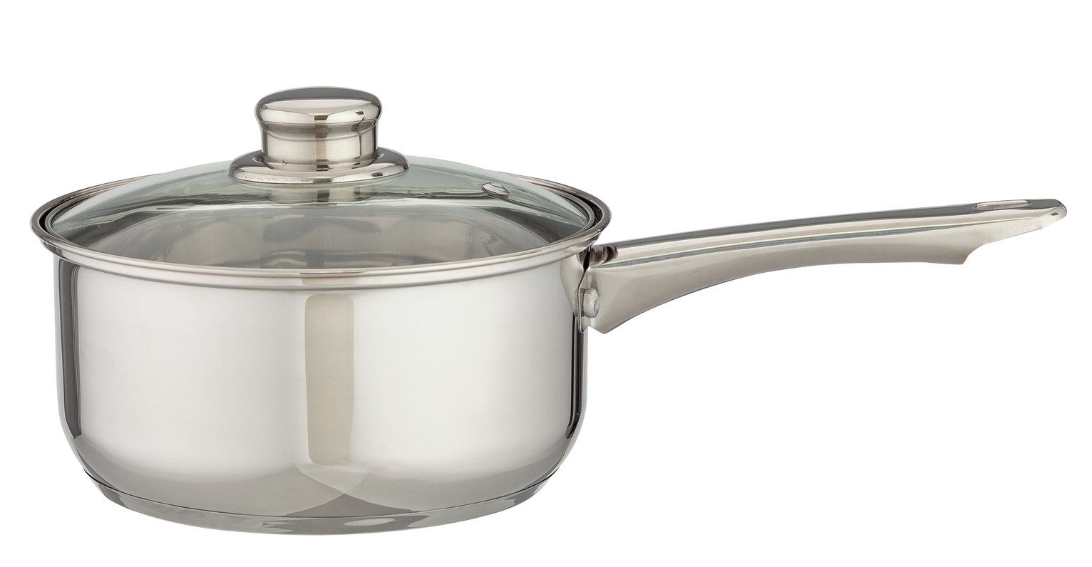 Argos Home 5 Piece Stainless Steel Pan Set Reviews